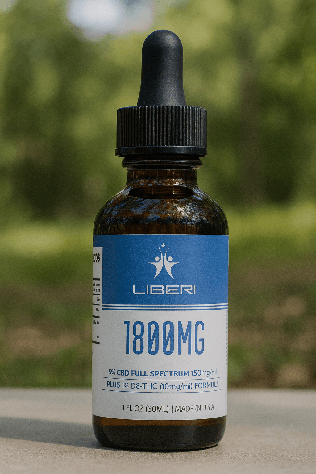 LIBERI 1800 mg Full Spectrum bottle